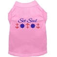 thumbnail image 1 of Mirage Pet  Set Sail Embroidered Dog Shirt, Light Pink - 3XL, 1 of 1