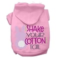 thumbnail image 1 of Pet, Dog  Cat Hoodie Screen Printed, "Shake Your Cotton Tail", 1 of 10