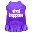 thumbnail image 1 of Mirage Pet  Shed Happens Screen Print Dress, Purple - Small, 1 of 1
