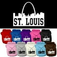 thumbnail image 1 of Mirage Pet St Louis Skyline Screen Print Pet Hoodies Purple Size XXL, 1 of 11