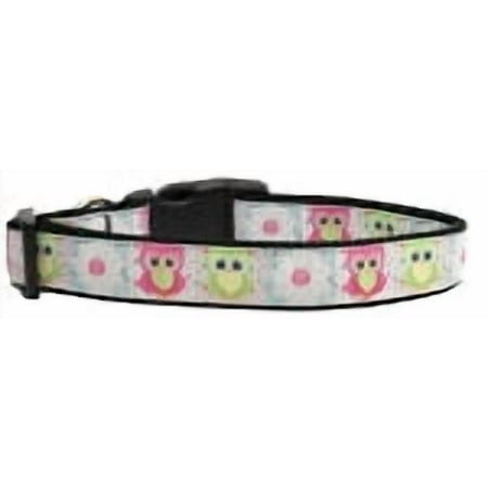 Sweet as Sugar Owls Nylon Ribbon Collars Medium