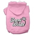 thumbnail image 1 of Mirage Pet  Team Bride Screen Print Pet Hoodies, Light Pink - Extra Small 8, 1 of 1