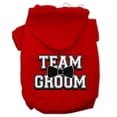 thumbnail image 1 of Mirage Pet  Team Groom Screen Print Pet Hoodies, Red - Small 10, 1 of 1