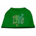 thumbnail image 1 of Mirage Pet  Technicolor Love Rhinestone Pet Shirt, Emerald Green - 3XL, 1 of 1