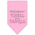 thumbnail image 1 of Mirage Pet  Tinsel in a Tangle Rhinestone Bandana - Light Pink, Large, 1 of 1