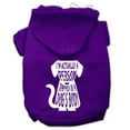 thumbnail image 1 of Pet Dog  Cat Hoodie Screen Printed, "I'm Actually A Person Trapped In A Dog's Body", 1 of 10