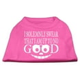 thumbnail image 1 of Up to No Good Screen Print Shirt Bright Pink XXXL (20), 1 of 9