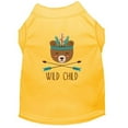 thumbnail image 1 of Mirage Pet  Wild Child EmbroideRed Dog Shirt, Yellow - 3XL 20, 1 of 1