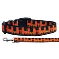 thumbnail image 1 of Halloween Pet Dog  Cat Nylon Collar or Leash, "Witches Brew", 1 of 3
