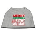 thumbnail image 1 of Mirage Pet  Ya Filthy Animal Screen Print Pet Shirt, Grey - 3XL - Size 20, 1 of 1
