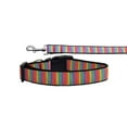 thumbnail image 1 of Mirage Pet Zigzaggy Rainbow Nylon Ribbon Dog Collars Medium, 1 of 4