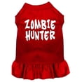 thumbnail image 1 of Mirage Pet  Zombie Hunter Screen Print Dog Dress, Red - Medium, 1 of 1