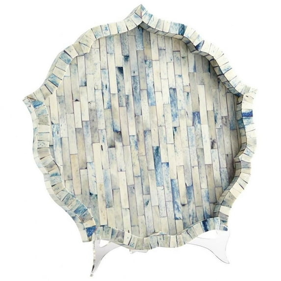 7220-Cyan lighting-Mirage - Large Tray-1.5 Inches Tall and 18 Inches Wide