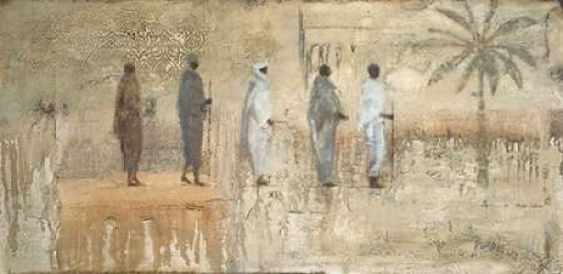 Miraj Procession Canvas Art - Myles Sullivan (10 x 20)