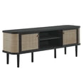 thumbnail image 1 of Modway Miramar 60'' Wood TV Stand in Black, 1 of 7