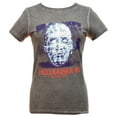 thumbnail image 1 of Miramax Hellraiser Horror Shirt Juniors Hell On Earth Pinhead Oil Wash T-Shirt, 1 of 5