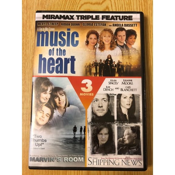 Miramax Triple Feature: Music of the Heart, Marvin's Room, Shipping News DVD