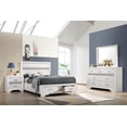 thumbnail image 1 of Coaster Miranda 4-Piece Full Bedroom Set, White, 1 of 17
