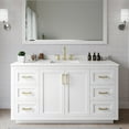 thumbnail image 1 of Wyndham Collection Wcf292960s-Qtz-Us3mxx Miranda 60" Free Standing Single Basin Vanity Set, 1 of 7