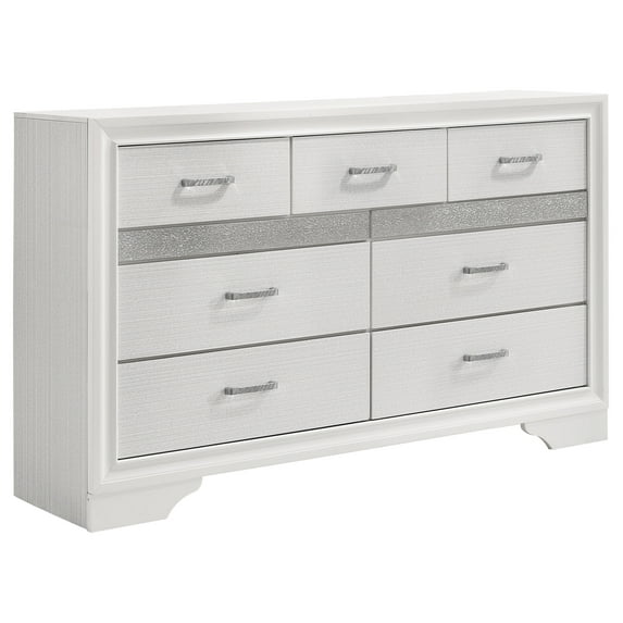 Miranda 9-drawer Dresser White