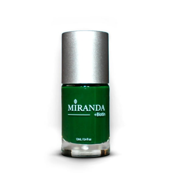 Miranda Beauty: Superfood-Infused Vegan Nail Polish for Healthy, Beautiful Nails, 21-free, Biotin-infused, Cruelty Free - CLOVER - 0.40 fl oz