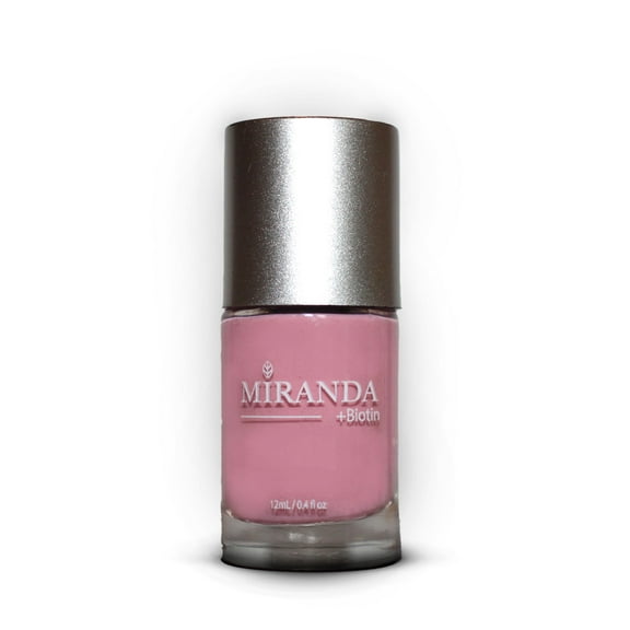 Miranda Beauty: Superfood-Infused Vegan Nail Polish for Healthy, Beautiful Nails, 21-free, Biotin-infused, Cruelty Free - DAHLIA - 0.40 fl oz