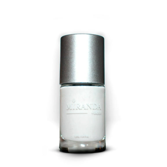 Miranda Beauty: Superfood-Infused Vegan Nail Polish for Healthy, Beautiful Nails, 21-free, Biotin-infused, Cruelty Free - JASMINE - 0.40 fl oz