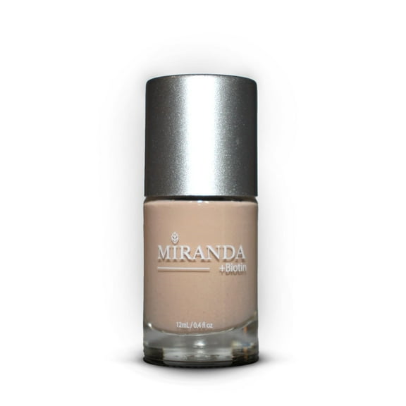 Miranda Beauty: Superfood-Infused Vegan Nail Polish for Healthy, Beautiful Nails, 21-free, Biotin-infused, Cruelty Free - MAGNOLIA - 0.40 fl oz