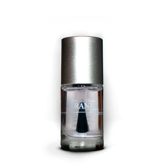 Miranda Beauty: Superfood-Infused Vegan Nail Polish for Healthy, Beautiful Nails, 21-free, Biotin-infused, Cruelty Free - TOP COAT - 0.40 fl oz