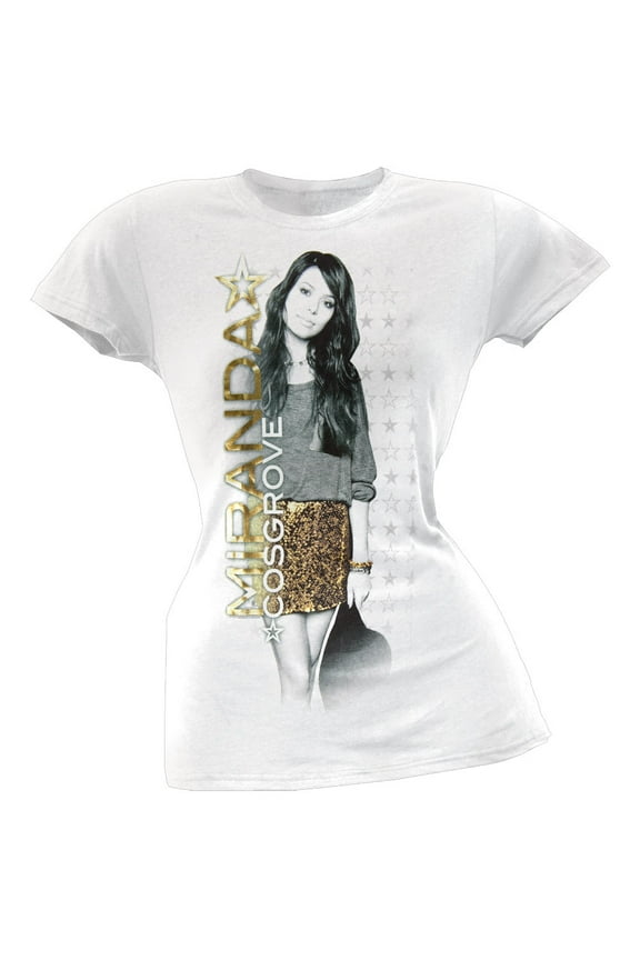 Women's Juniors Stars Short Sleeve T Shirt