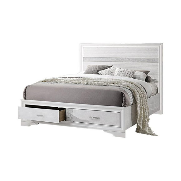 White King Beds with Storage