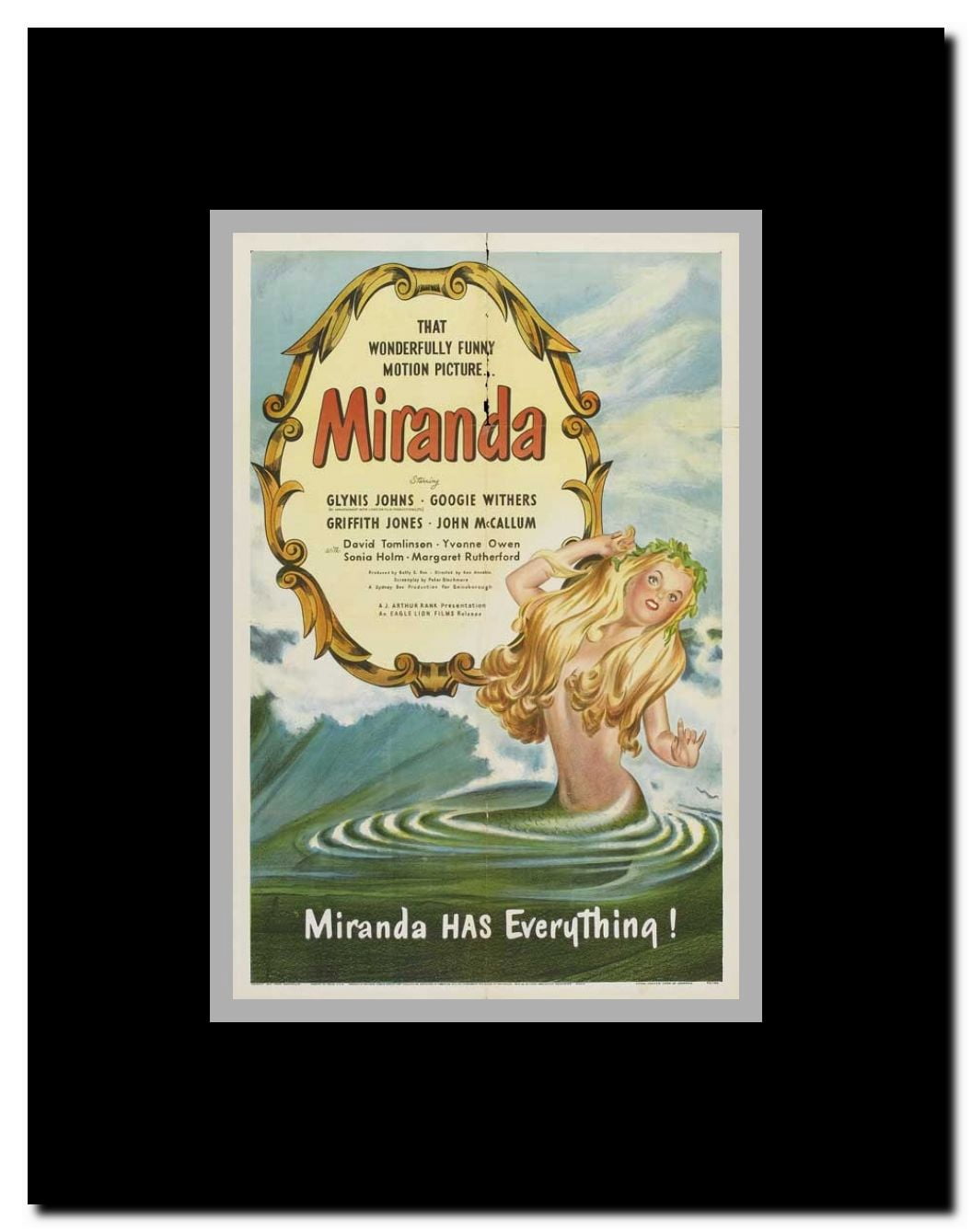 Miranda Framed Movie Poster