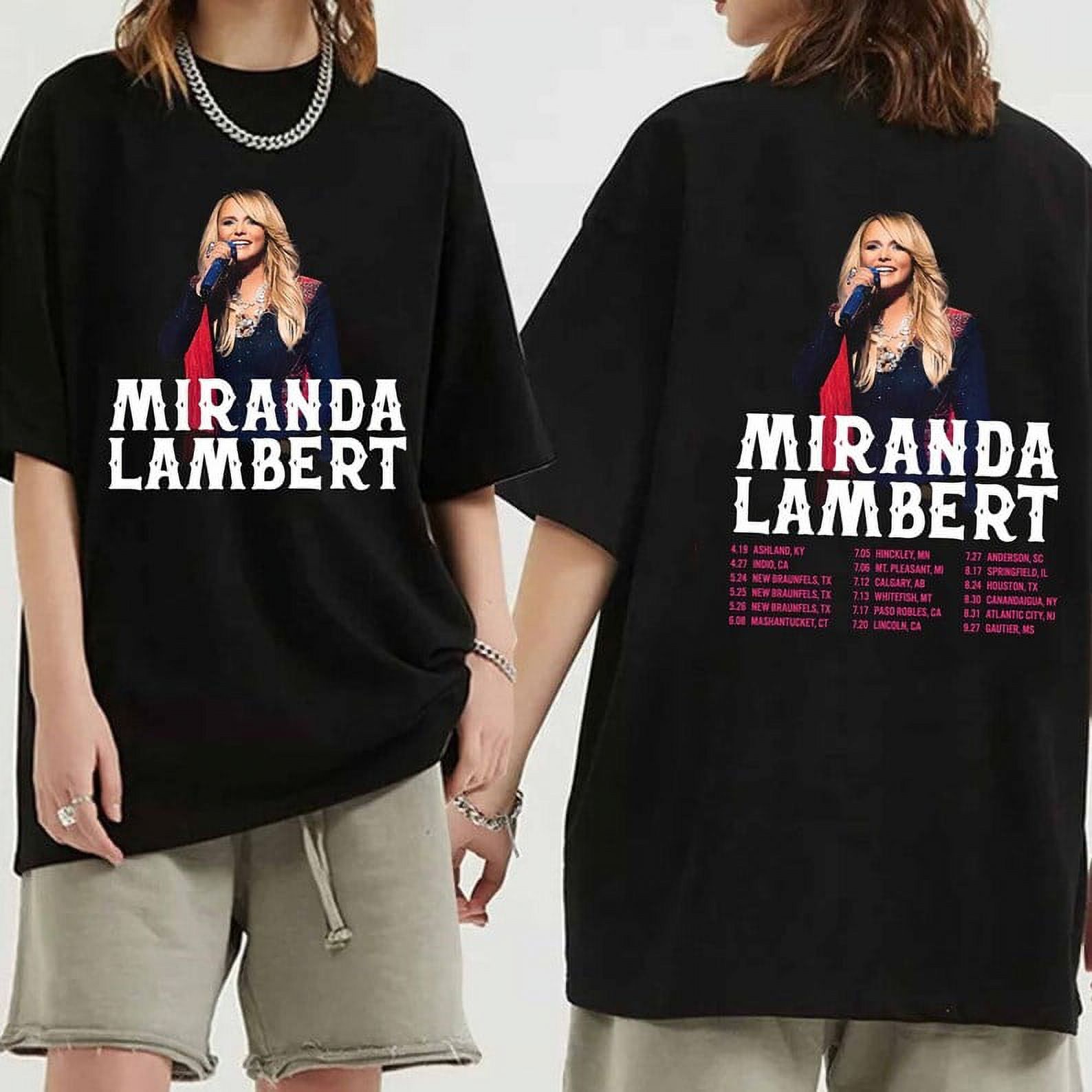 Miranda Lambert 2024 Tour Shirt, Miranda Lambert Fan Shirt, Miranda