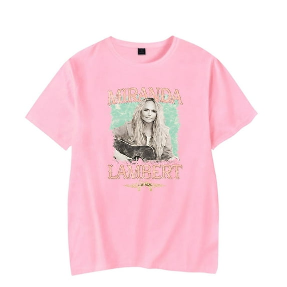Miranda Lambert 2025 Tour Inspired T-Shirt - Unisex Soft Cotton Western Cowboy Casual Summer