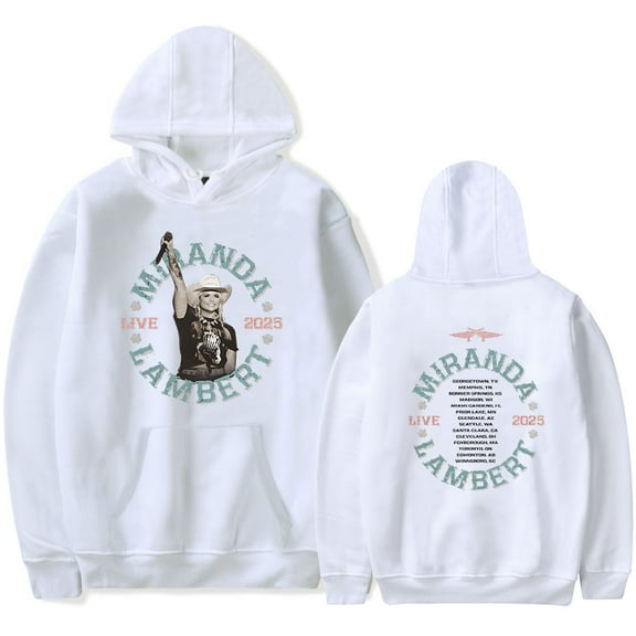 Miranda Lambert Merch Hoodie Women Man Classic Long Sleeve Pullover Stylish Fashion Streetwear