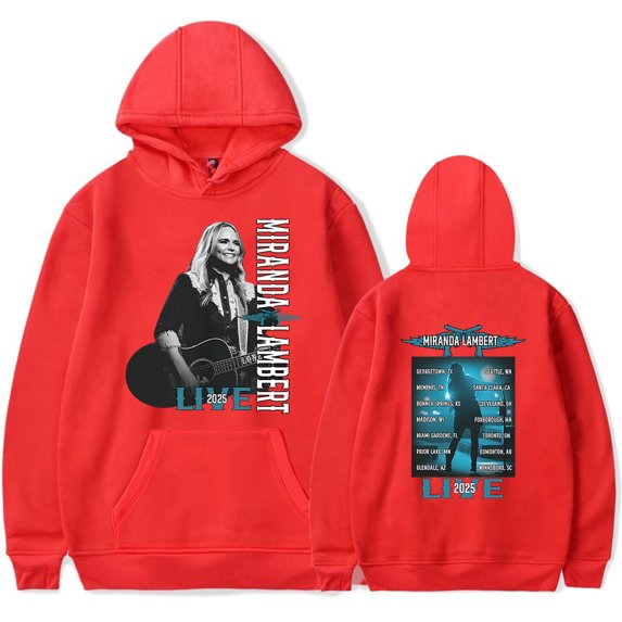 Miranda Lambert Merch Hoodie Women Man Classic Long Sleeve Pullover Stylish Fashion Streetwear