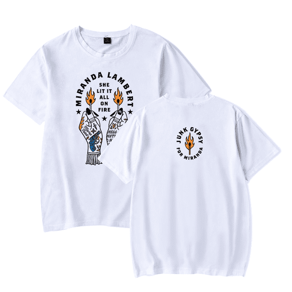 Miranda Lambert Merch Matches Summer Tee T-Shirt Unisex Adult Short Sleeve Jumpers