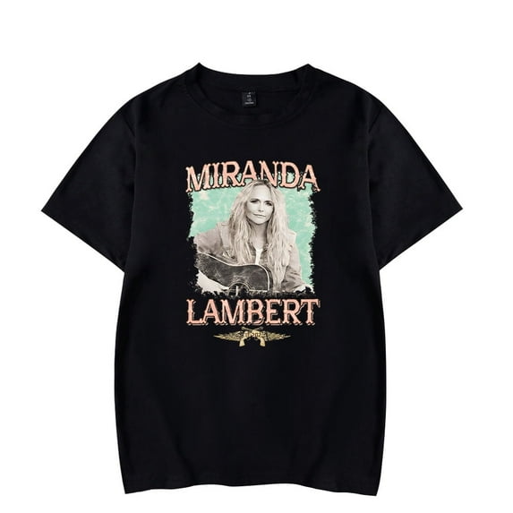 Miranda Lambert Merch T-shirt 2025 Tour Print Men's And Women's T-shirt Tops