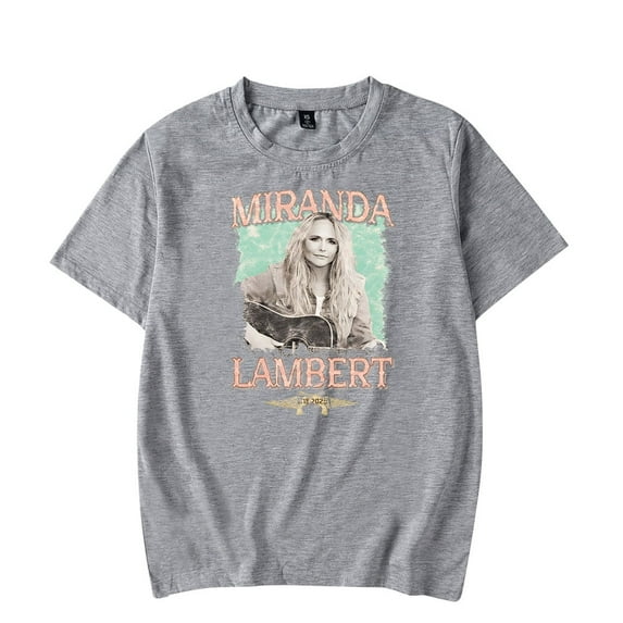 Miranda Lambert Top T-shirt Unisex Casual New Fashion Summer Short-Sleeved T-shirt