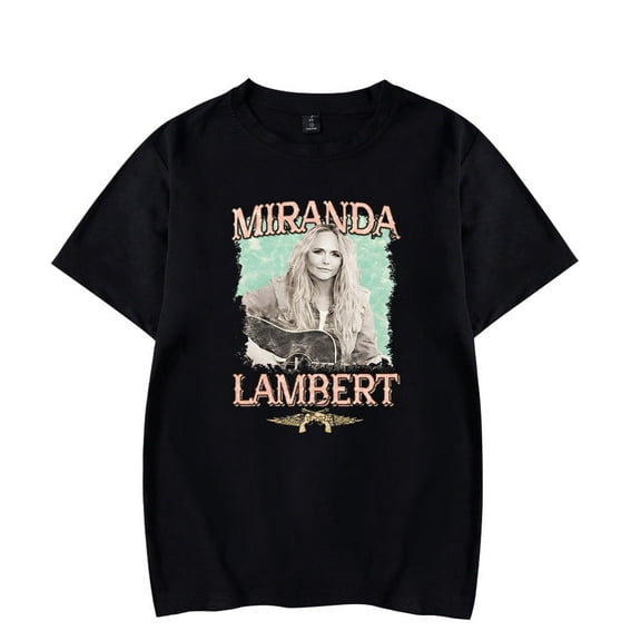 Miranda Lambert Top T-shirt Unisex Casual New Fashion Summer Short-Sleeved T-shirt