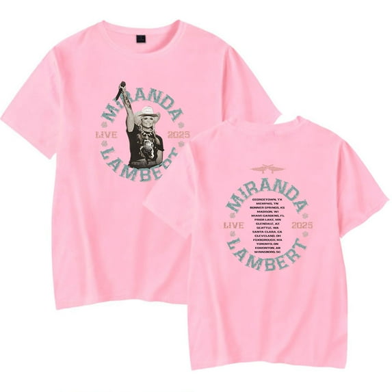 Miranda Lambert Top T-shirt Unisex Casual New Fashion Summer Short-Sleeved T-shirt
