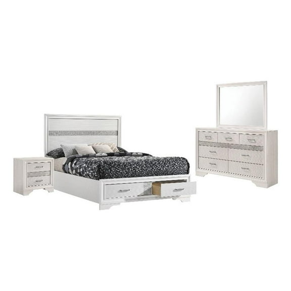 Miranda Platform Storage Bedroom Set