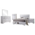 thumbnail image 1 of Miranda 5-piece California King Bedroom Set White, 1 of 19
