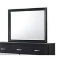 thumbnail image 1 of Miranda Rectangular Dresser Mirror Black, 1 of 11