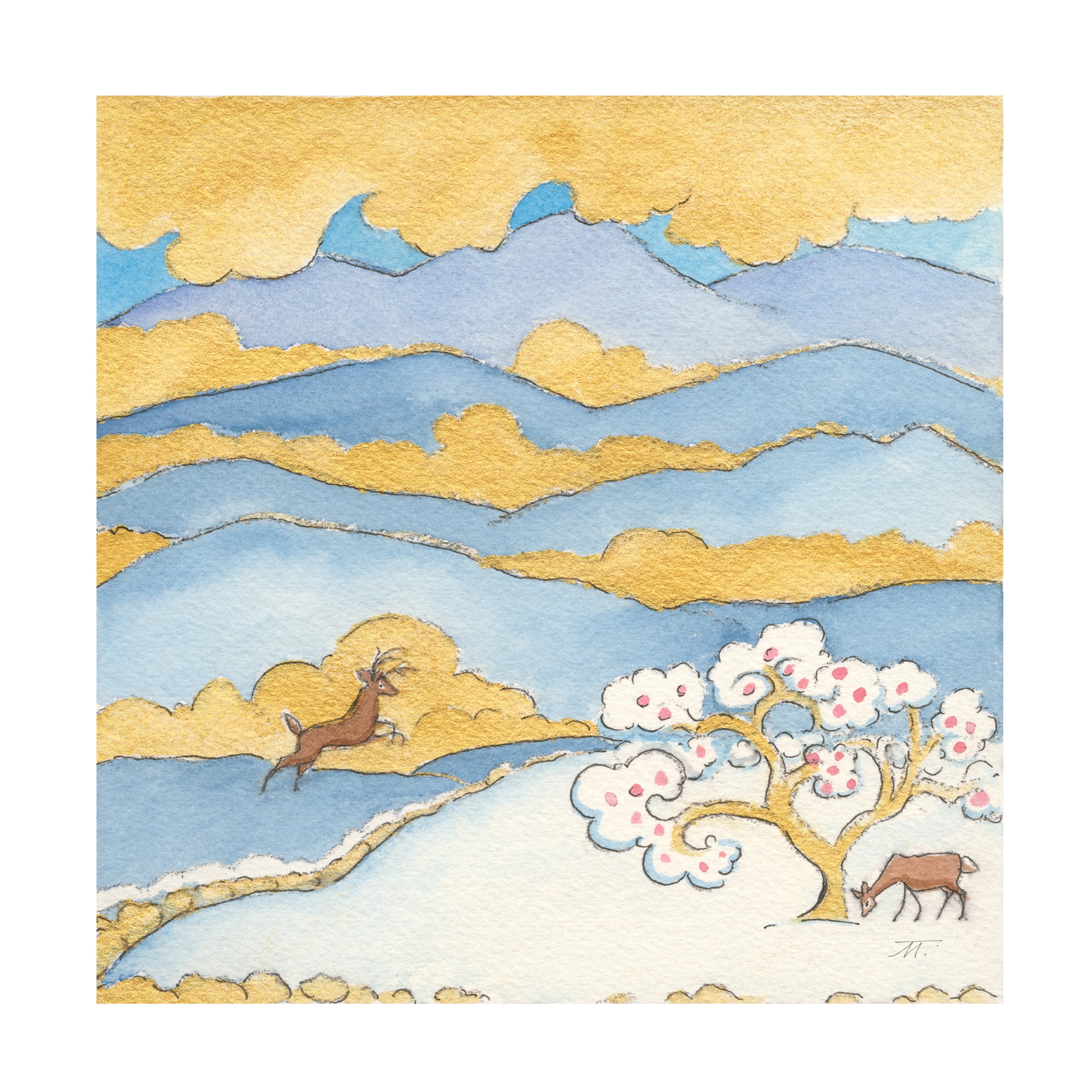 Miranda Thomas 'Riverside VI' Canvas Art