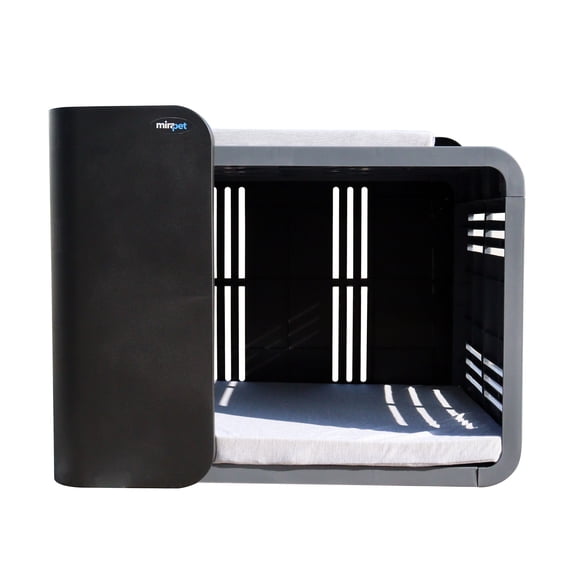 Mirapet Penthouse, Cozy, Durable, and Safe Pet Beds with Ventilation, Black