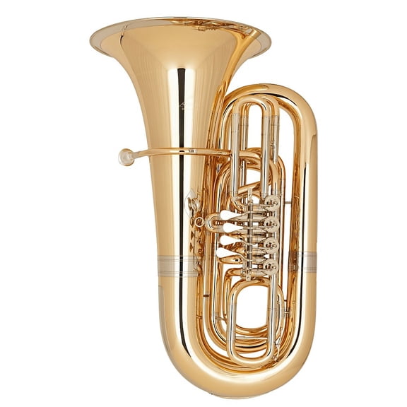 Miraphone 191 Series 5/4 BBb Tuba 191-4V Gold Brass 4 Valves Nickel Silver Slides