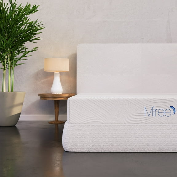 Miree 8" Twin Medium Tight Top Cooling Gel Memory Foam Mattress in a Box
