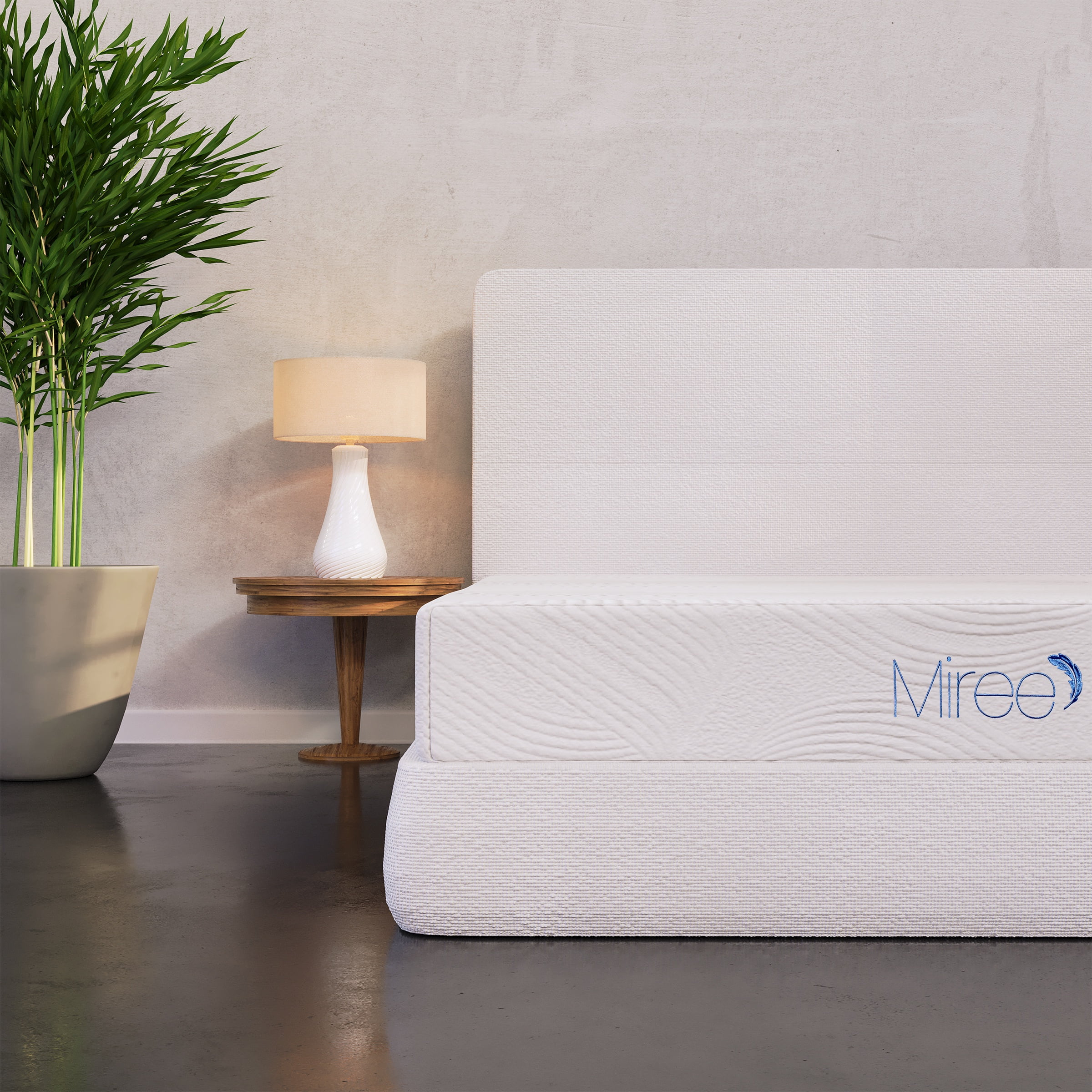 Miree 8" Queen Medium Tight Top Cooling Gel Memory Foam Mattress in a Box