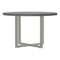 thumbnail image 1 of Mirella Conference Table (Table & Base) - 42" Stone Gray, 1 of 10